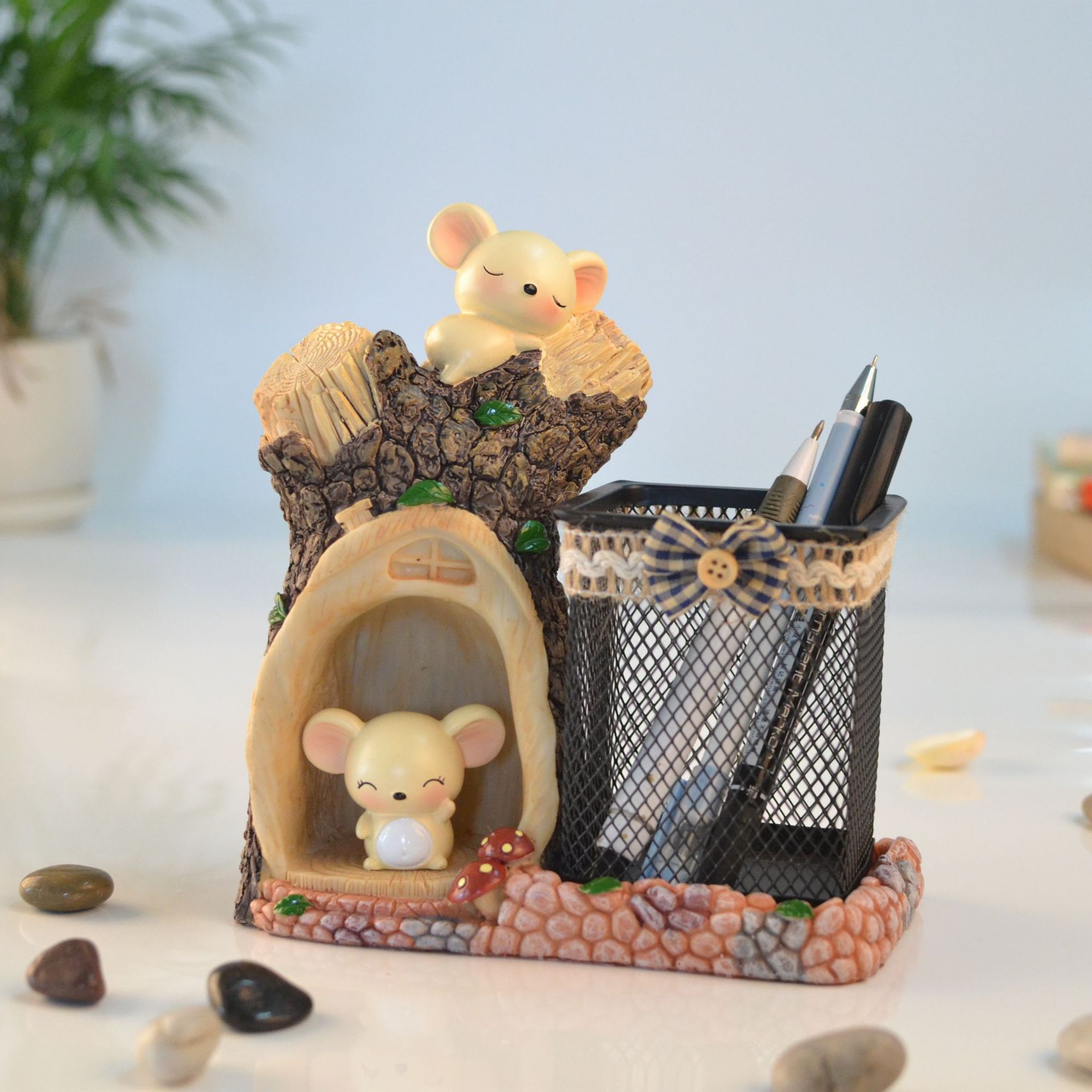 Portalápices de Harry Potter de gran capacidad, multifunción, estilo ins, almacenamiento de escritorio simple, artefacto, papelería para estudiantes, oficina