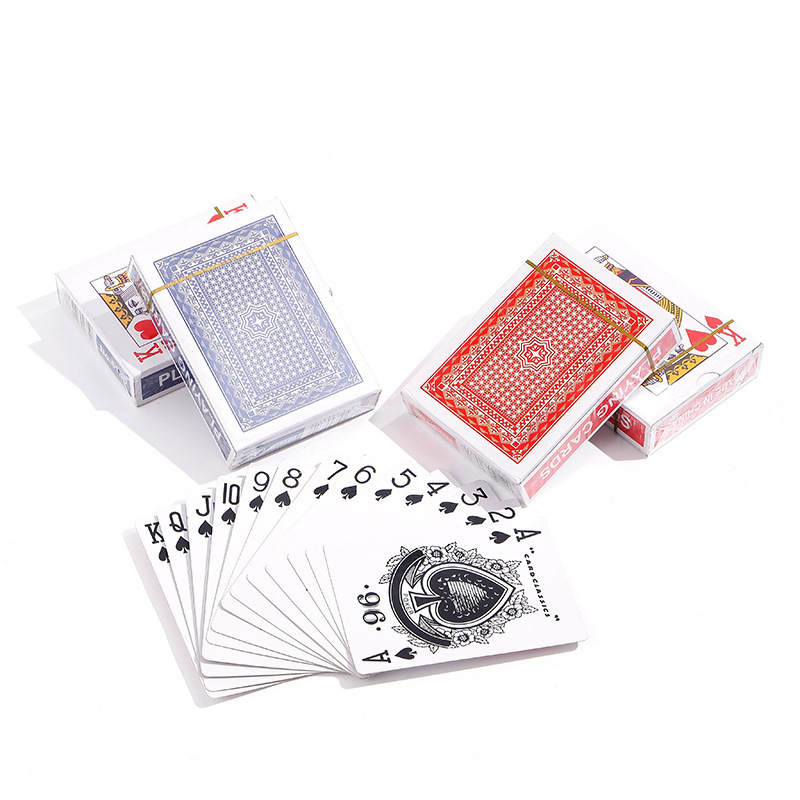 Paper Poker Cards, K-Card 5188 Wide Version, Cross-Border Trading Manufacturer&mdash;Perfect for Leisure, Entertainment, and Game Rooms
