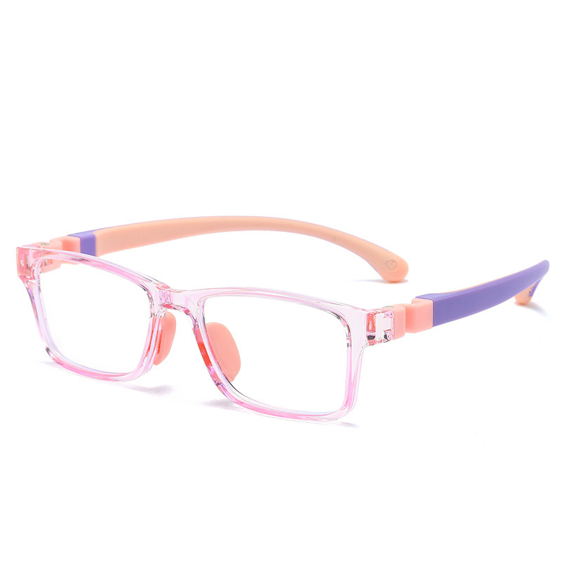 TRD02新款兒童眼鏡框tr男女小學生防藍光配近視鏡架平光鏡7-13歲