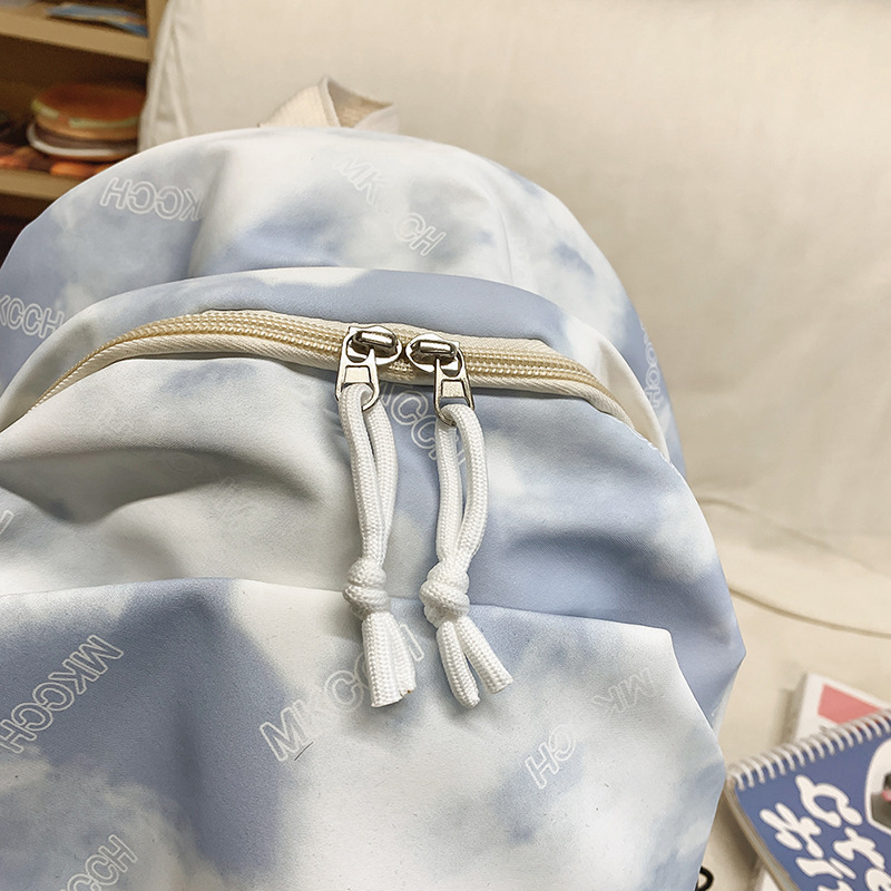 Tendencia de gran capacidad, bolsos impermeables personalizados, ocio y ocio, mochilas de clase para estudiantes, bolsos de cercanías simples y ligeros