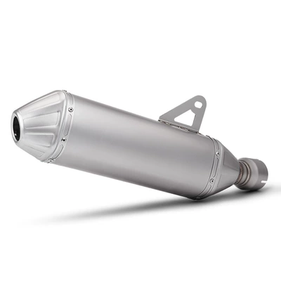 and Tail-Section Exhaust Pipe Muffler, Connects | Motorcycle exhaust pipe