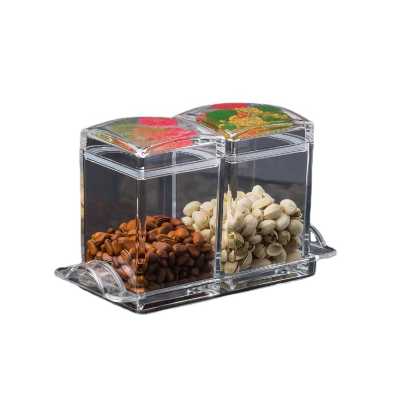 Square acrylic storage box, storage system, direct factory sales