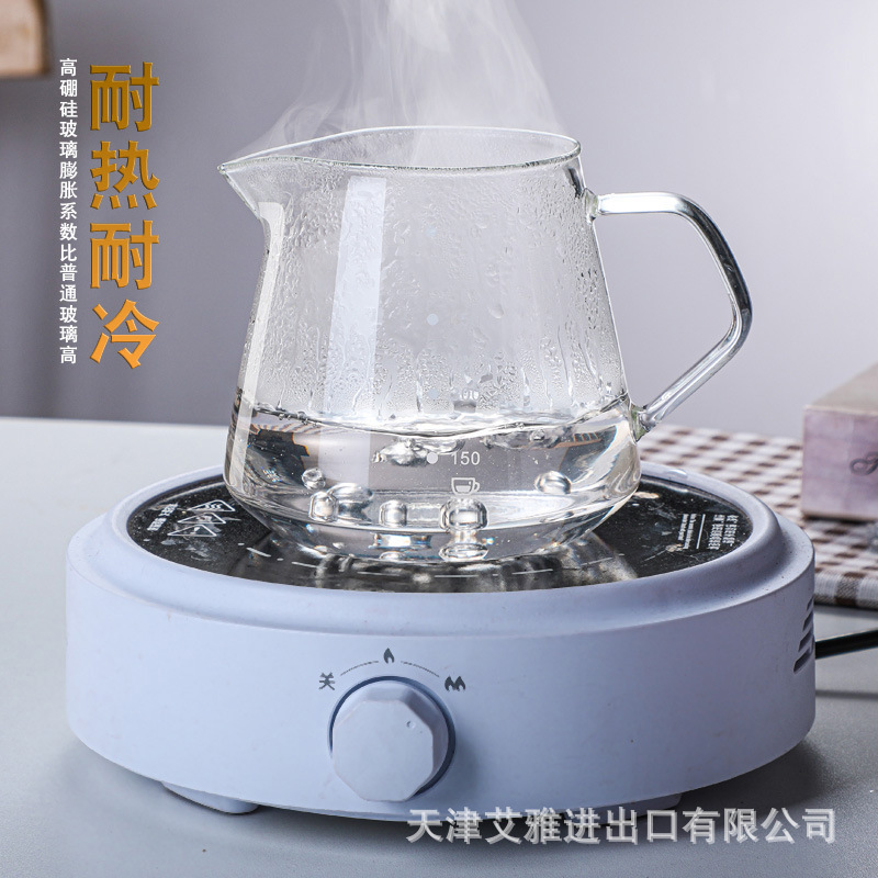 手淹れコーヒーシェアリングポット家庭用ドリップコーヒーフィルター高崩れガラスフィルターカップセットイタリアンスタイル|undefined