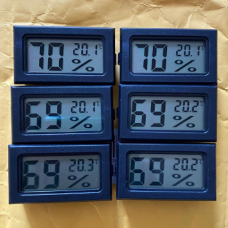 厂家直供迷你嵌入式电子数显温度计鱼缸冰箱水温表防水探头TPM-10