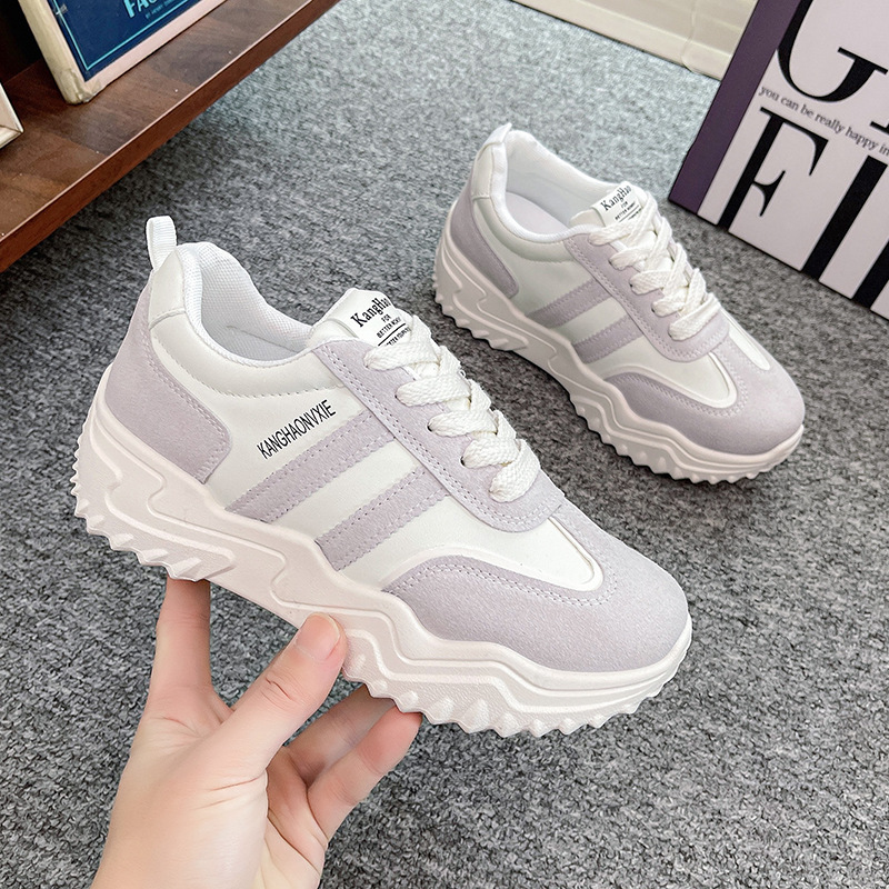 Nuevos zapatos casuales, zapatos de mujer, zapatos deportivos, zapatos de altura, zapatos de mujer, muffin, zapatos de viaje, zapatos de papá, zapatos individuales