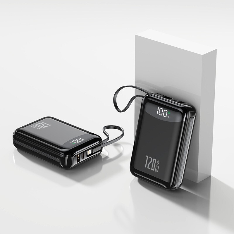 PSE クロスボーダー新 120 ワットパワーバンク 20000 mAh 超高速充電ポータブルモバイル電源カスタマイズ付きケーブル|undefined