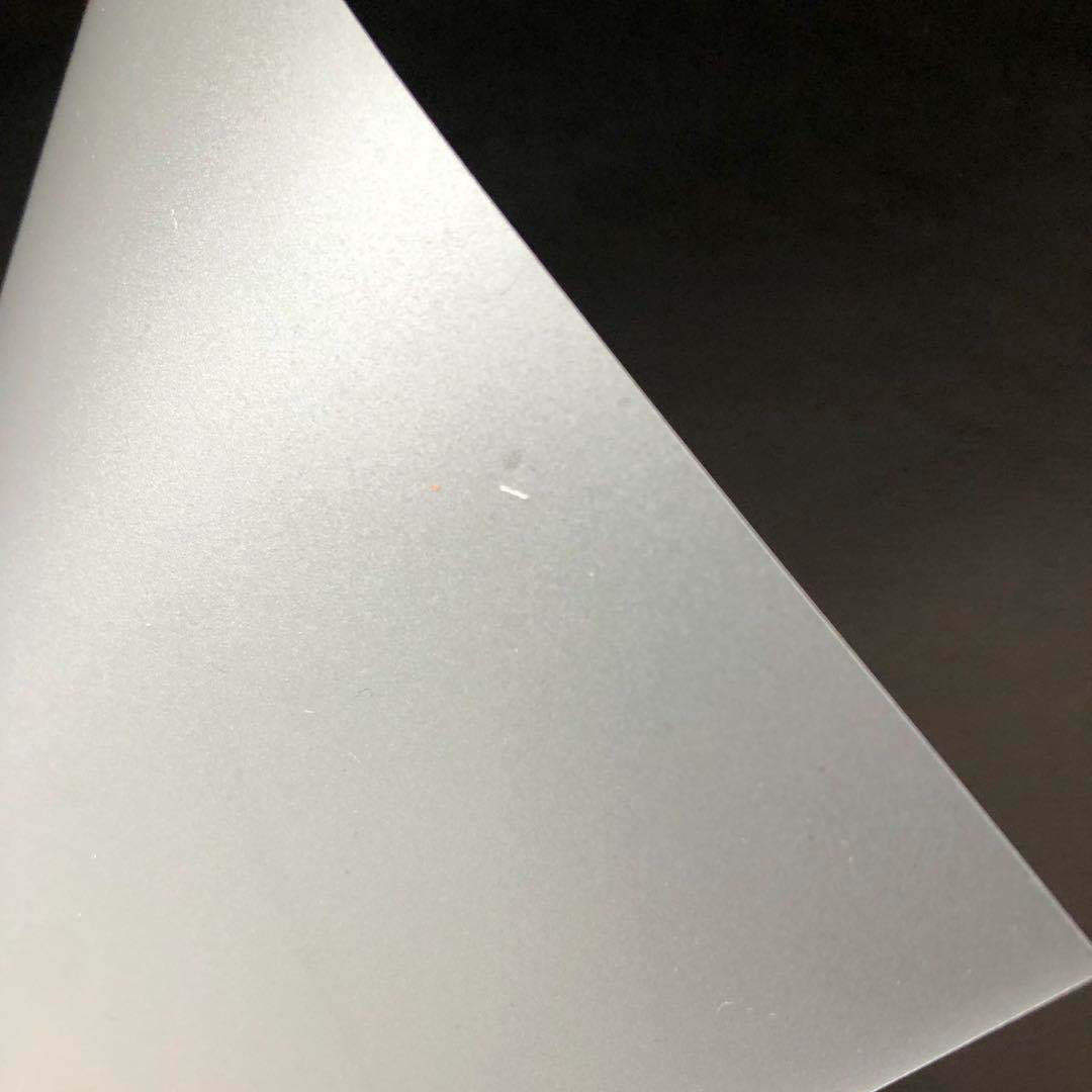 本色半透明磨砂PC光面磨砂PC单面哑光磨砂PC卷材0.25mm厚度齐全