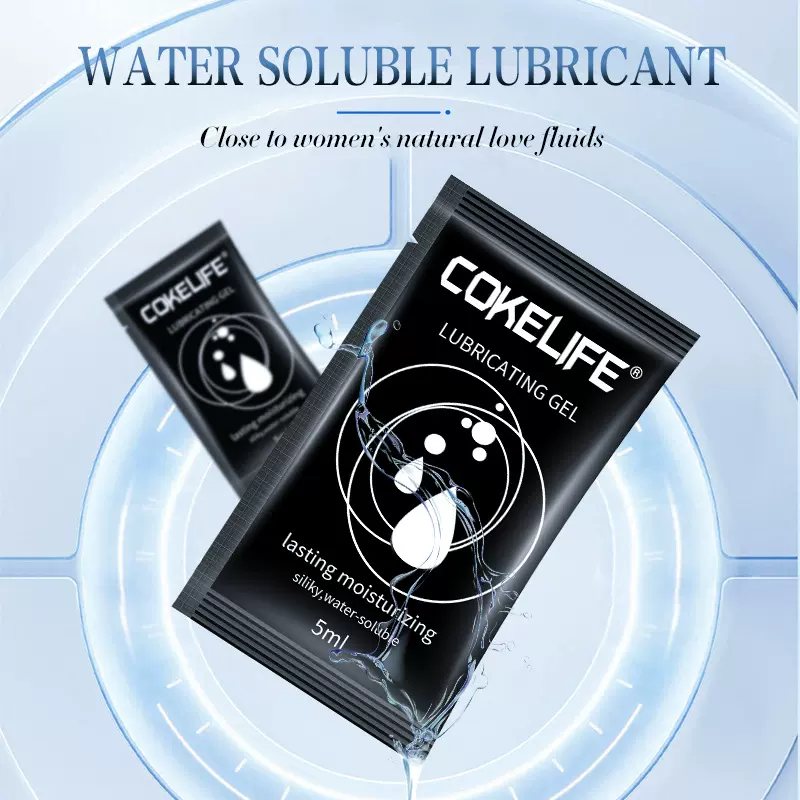 COKELIFEE袋装油润滑剂5ml全英文外贸款润滑液跨境外贸情趣性用品