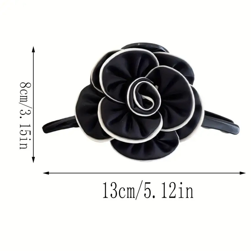 Casual, Street, Shopping Occasion Valentine'S Day Festival Mountain, Flower, Horse Pattern Elegant Retro Sweet Women's Mountain Flower Horse Hair Tie Hair Claws