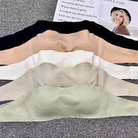 裹胸双用无痕防滑 S-XL内衣抹胸聚拢托胸三排扣文胸尾货批发