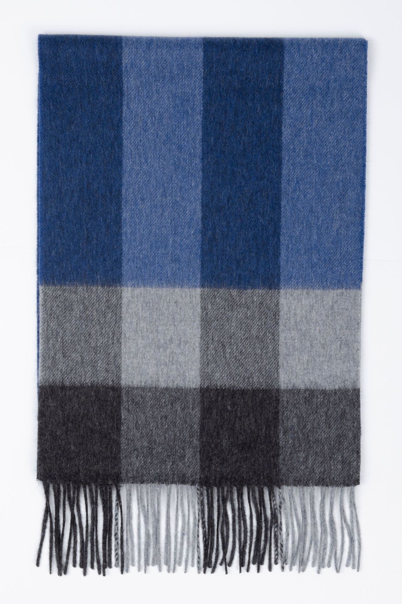 Mongolia interior puro cachemir lana de lana teñida en hilo a cuadros ondas de agua otoño e invierno bufanda para hombres y mujeres