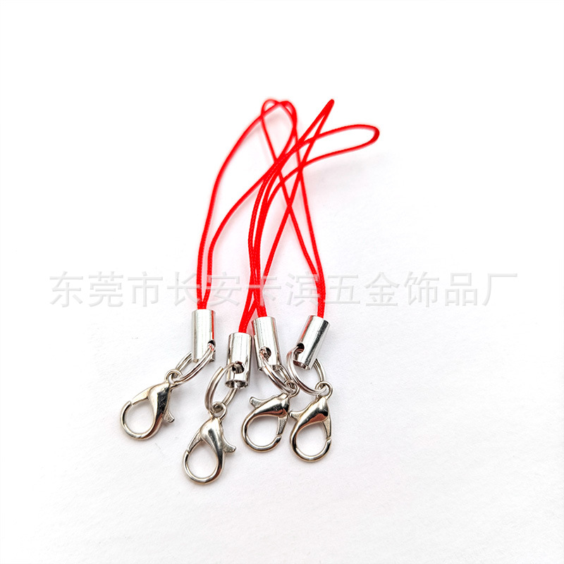 04【Bright Red】12 Lobster Buckle Hanging Rope