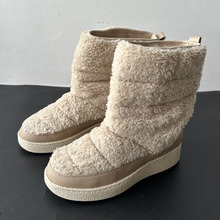 跨境时尚秋冬季短靴2025年秋季新款百搭大码毛毛女鞋外贸批发