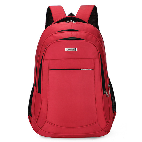 New men's simple backpack large capacity casual travel bag wholesale middle school student school bag computer business backpack