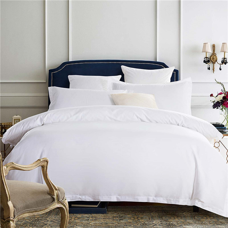 跨境亚马逊外贸北欧纯色华夫格欧美床上用品三件套被套床单外贸