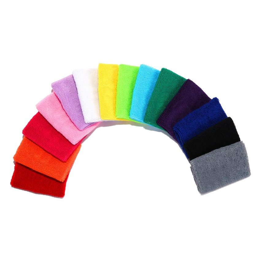 Professional Supply of Sports Breathable Colorful Towel Wrist Guards Practical Towel Wrist Guards Basketball Badminton Wholesale