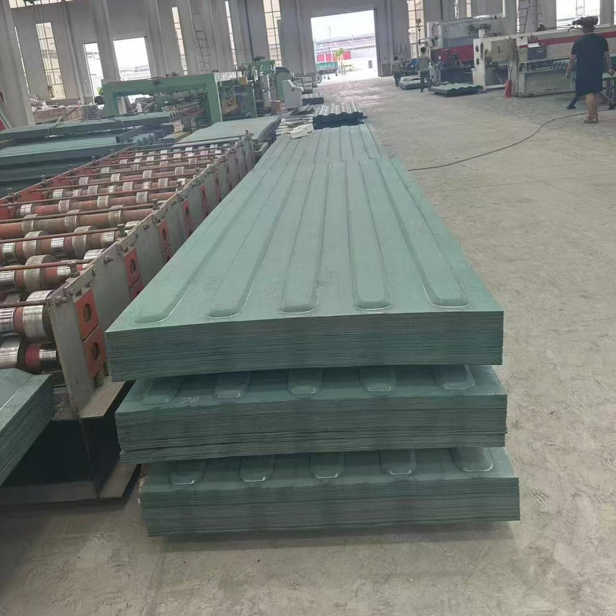 定/做五波集装箱大顶板2.0X1200X2356MM 搭接焊接集装箱顶板