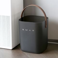 ハンドルゴミ箱家庭用キッチンリビングルーム寝室トイレオフィス収納バケツサニタリーバケツゴミ箱シンプル