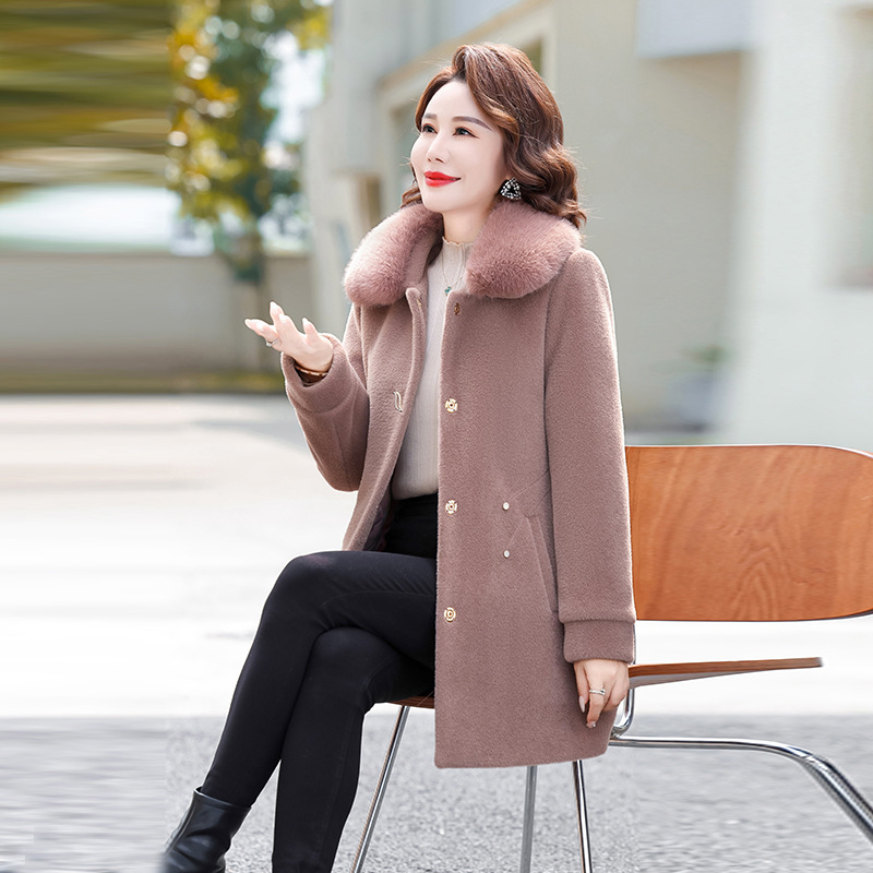 E5972 1490K ÁO KHOÁC NỮ TAIRYA MÙA XUÂN THU ĐÔNG TRUNG NIÊN DÀY ẤM THỜI TRANG NỮ VẢI BÔNG G04 SẢN PHẨM MỚI