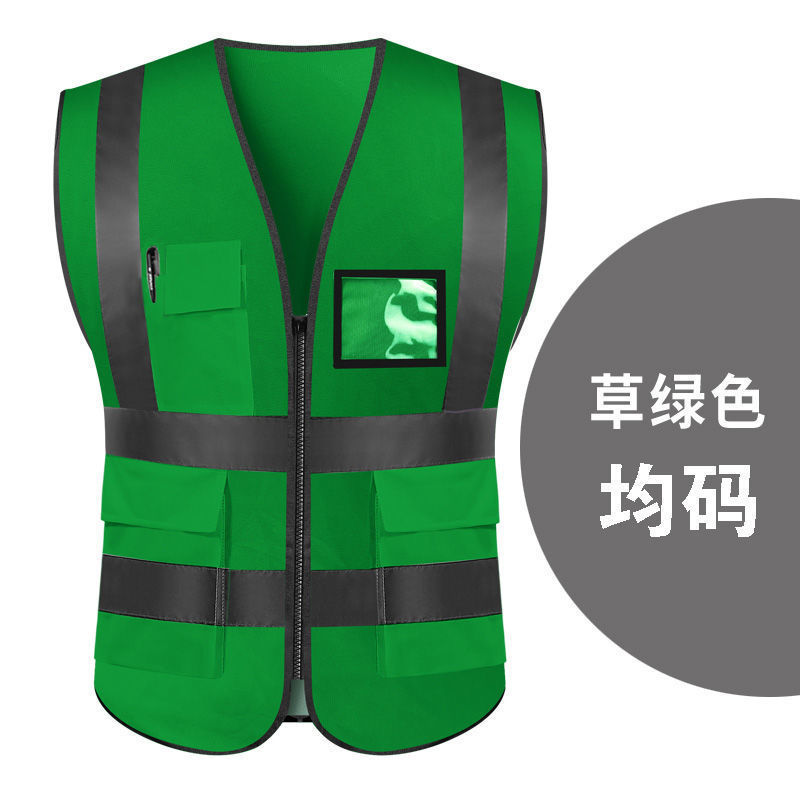 여러 개의 포켓 + 고광택 반사 그린: 인기 상품 [프리 사이즈]