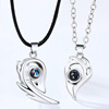 Necklace heart shaped for beloved, pendant suitable for men and women, accessory, simple and elegant design, Japanese and Korean