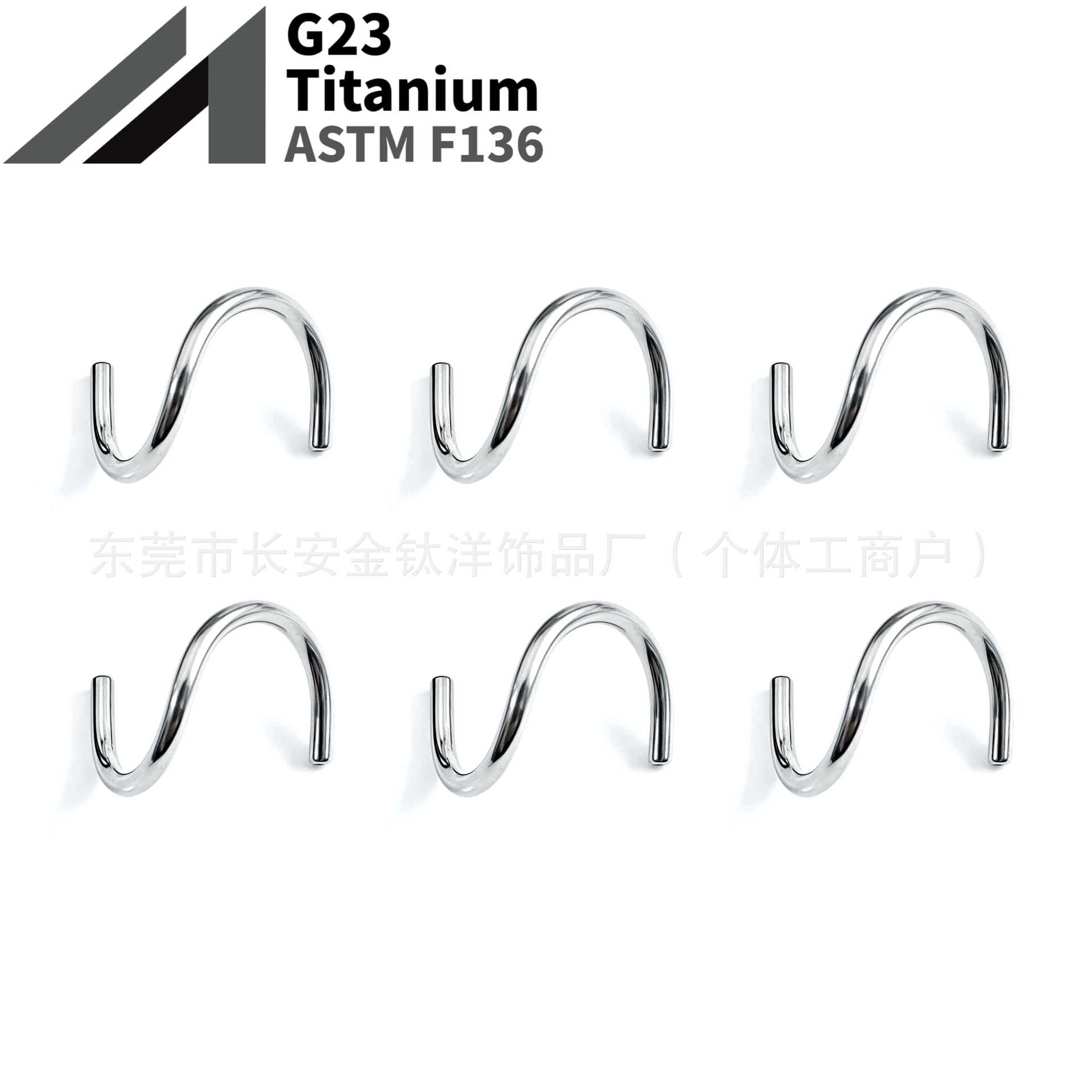 16G labret stud size and finish detail