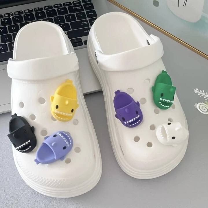 Shark Cave Shoes Accessories Shoes Flower Decorative Decorative Accessories New Diy Cartoon Drop Plastic Buckle Shark Cave Shoes Accessories Shoes Flower Decorative Decorative Accessories New Diy Cartoon Drop Plastic Buckle