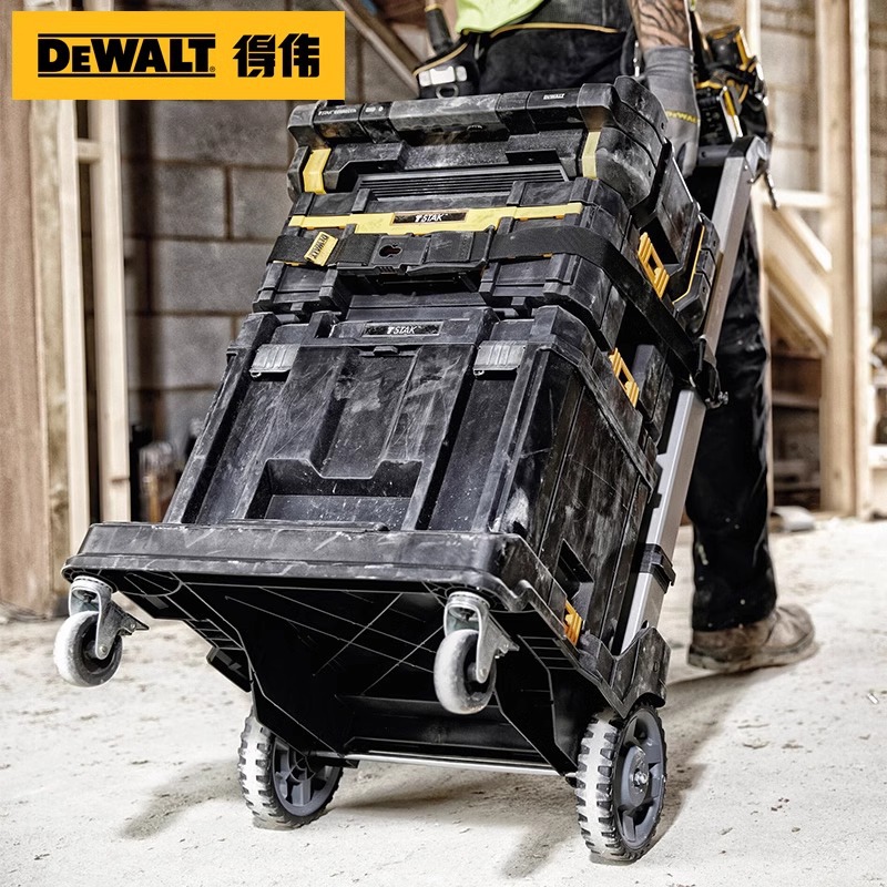 Serie de accesorios de hardware transparentes de herramientas de piezas de caja de almacenamiento de plástico DWST17805