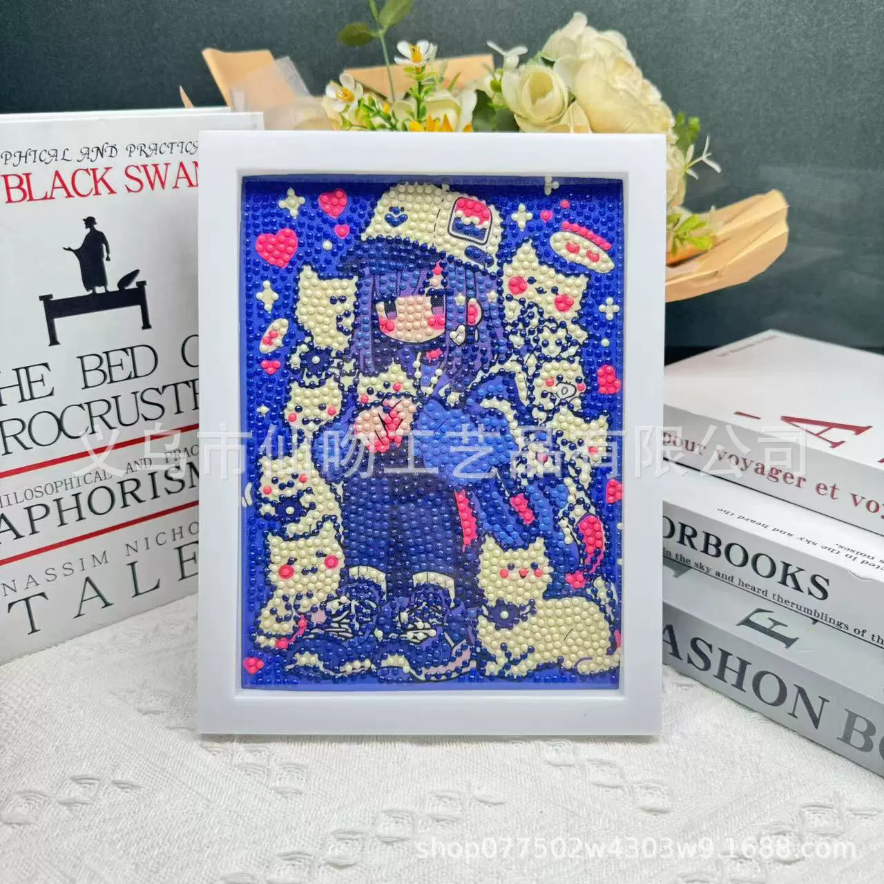 Набор для алмазной живописи Sanrio Kuromi, 17×22 см пластиковая рамка, набор для творчества DIY для детей