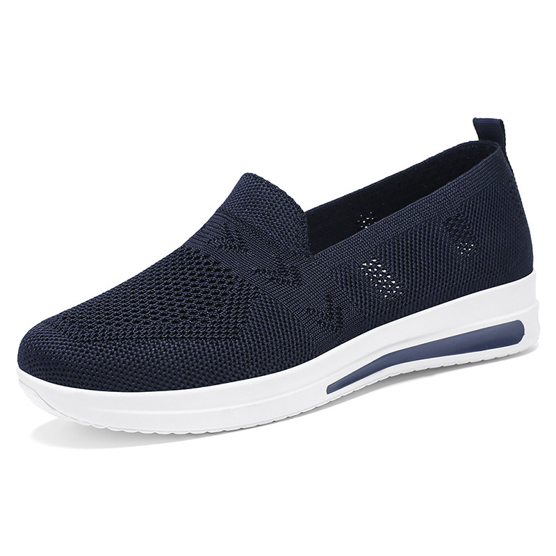 Zapatos de primavera de mujer, zapatos de mujer transfronterizos de un pie, zapatos casuales, zapatos de madre superficiales, zapatos de suela suave, zapatos transpirables
