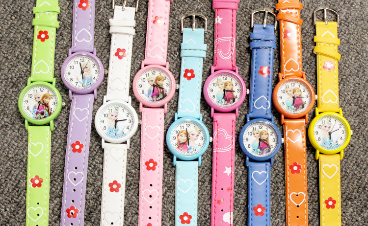 Venta caliente de relojes para niños al por mayor AliExpress comercio electrónico transfronterizo suministro cinturón dibujos animados niño escuela primaria reloj de cuarzo