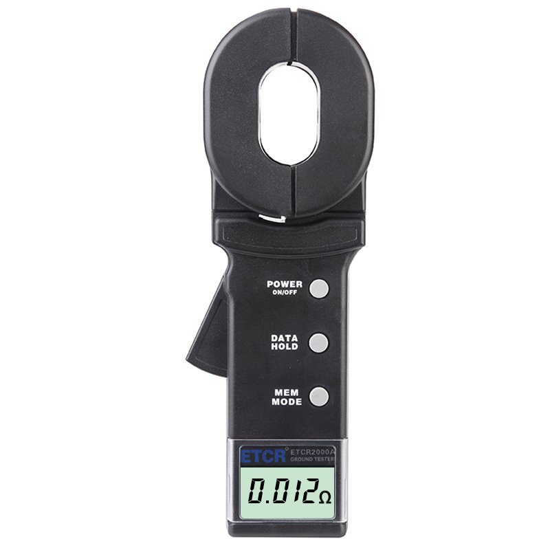 ETCR2000A钳形接地电阻仪2000回路电阻仪电阻测量仪