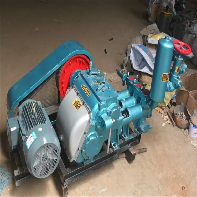 BW250泥浆泵生产厂家注浆机价格卧式三缸往复单作用活塞泵配件批