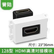 HDMI模塊 對接直通模塊 母對母對接頭 HDMI面板 牆壁高清視頻插座