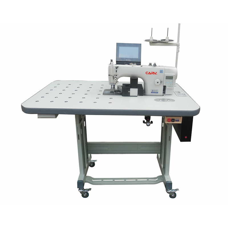 卡维MS800小型全自动包缝机运模机高速制衣模板机工业缝纫机