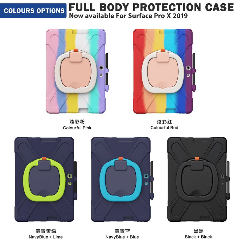 For surface pro7 Tablet PC Protective Case pro4/5/6 Protective Case Microsoft go2/3 Tablet Case