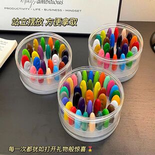 Children's crayon non-dirty hand-painted brush kindergarten primary art special washable non-toxic 48 color set pen
