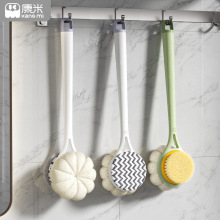 洗澡刷沐浴刷搓背搓澡神器强力浴刷长柄搓澡巾家用双面软毛刷批发