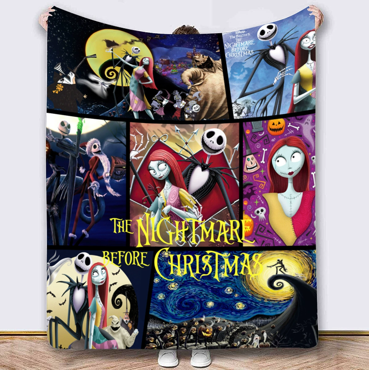 Flannel soft multifunctional duvet, halloween
