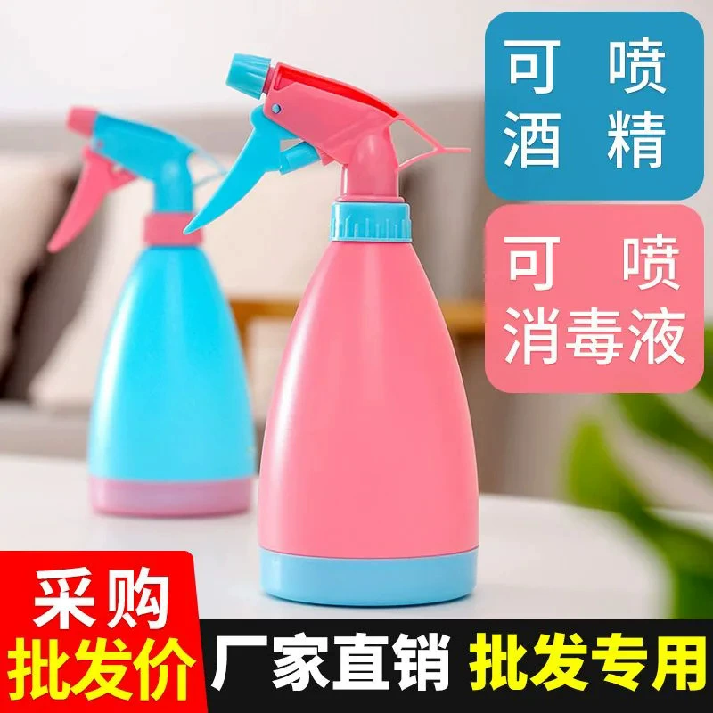 Маленькая лейка для полива растений, распылитель для дезинфекции бонсай и суккулентов, пластиковый распылитель цвета конфетти для садоводства.