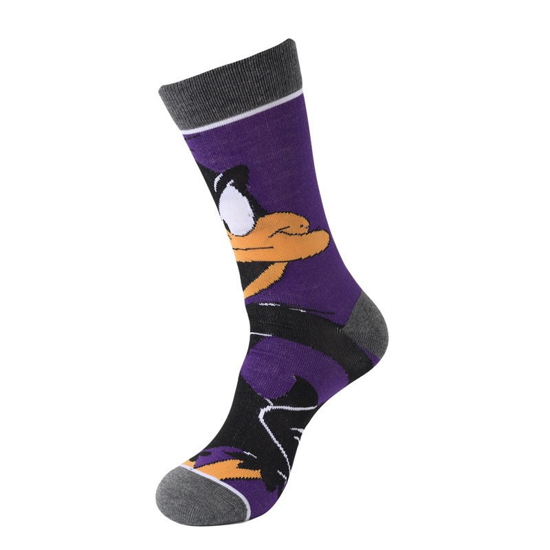 Wholesale Trendy Men'S Cotton Cartoon Tube Socks Stockists Women'S Animation Personalized Socks-5Prs 36 Undefined