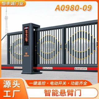 铝合金电动智能悬浮门无障碍遥控无轨悬浮门智能电动伸缩门定制