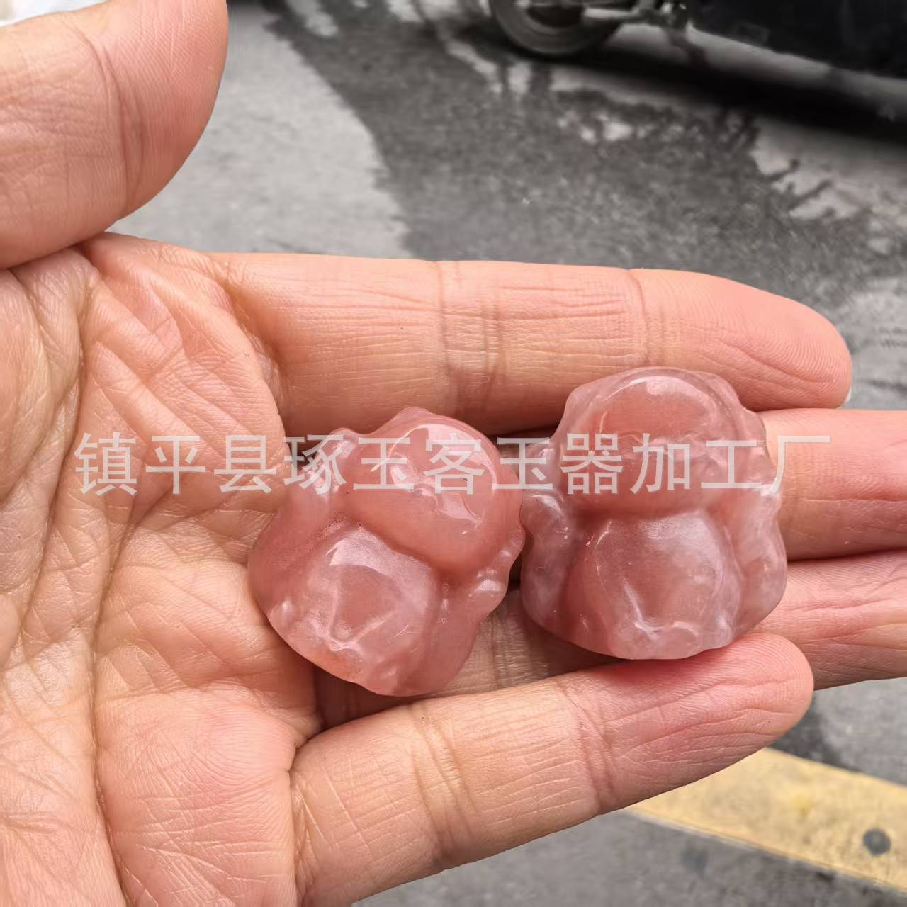 복숭아꽃 여우요정