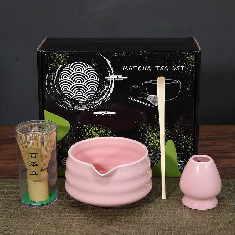 베이비파우더 말차그릇 4종세트 + 선물박스