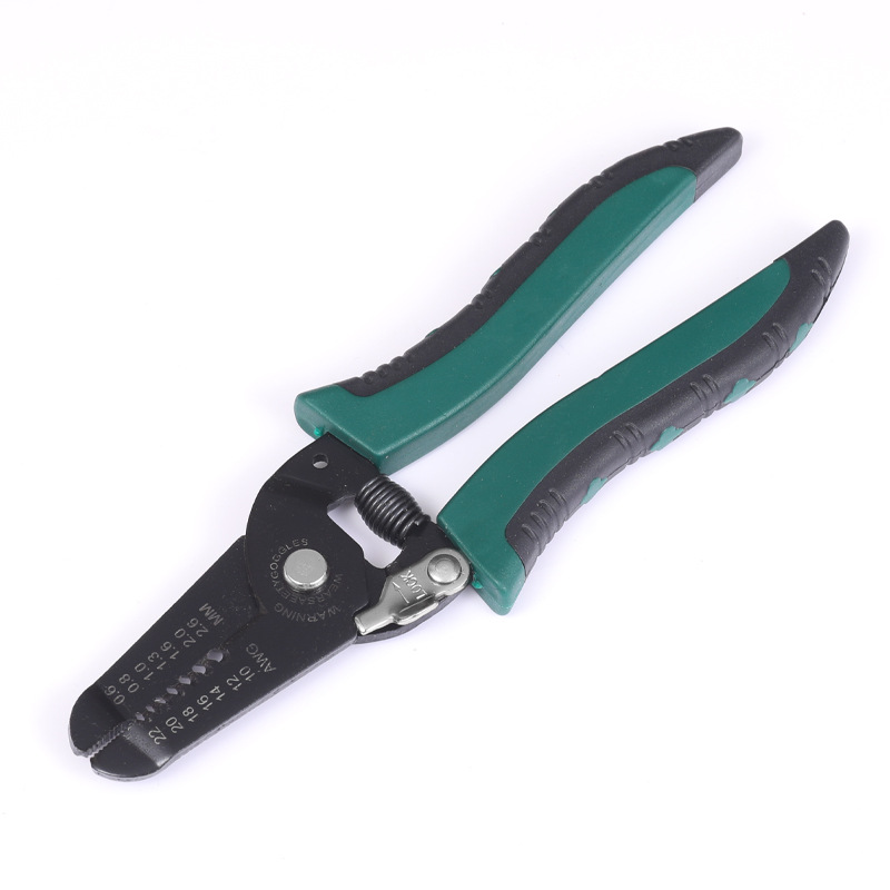 Jiutong multi-función de Pelacables alicates cable de alambre electricista reparación manual alicates herramienta