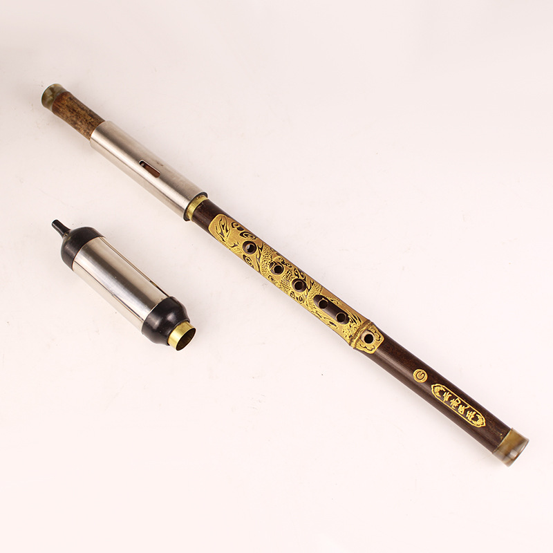 F G C tuning, B tuning, transverse and vertical blowing, bamboo flute, disassembled finished product, purple bamboo vertical bamboo flute, carved ethnic wind instrument 