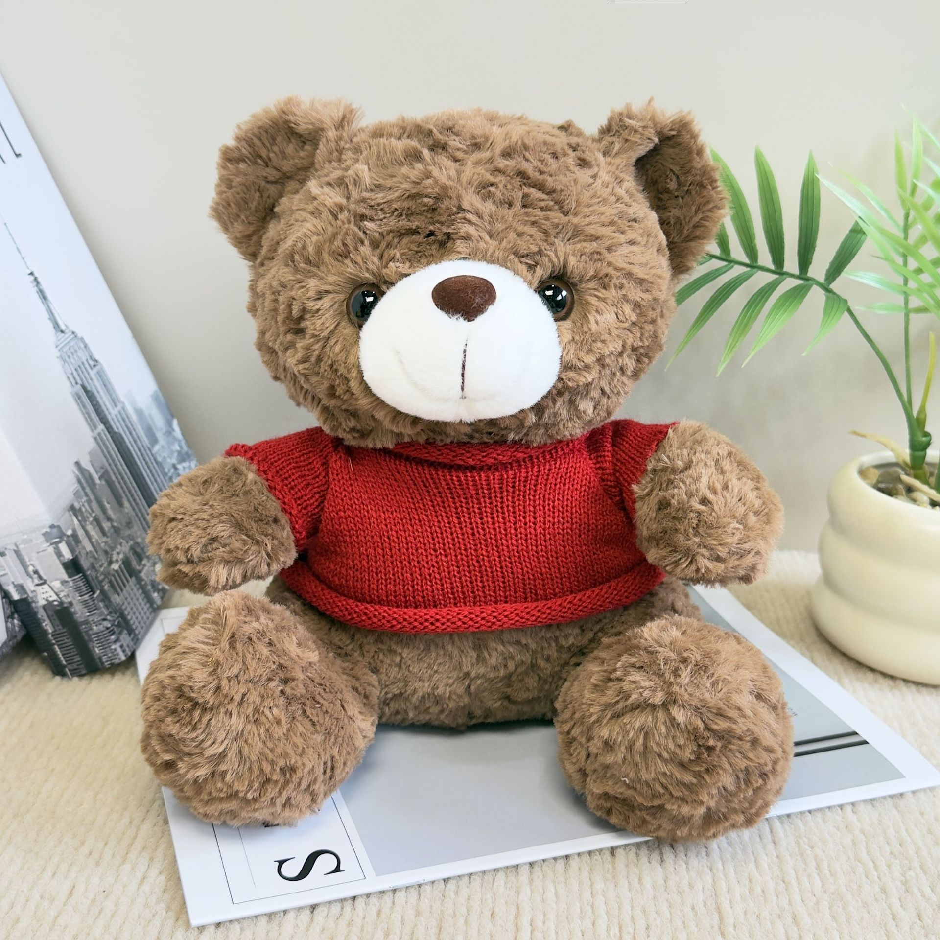 Osos de peluche abrazar osos muñecas muñecas agarrar muñecas regalo para niños impresión LOGO regalo juguetes de peluche