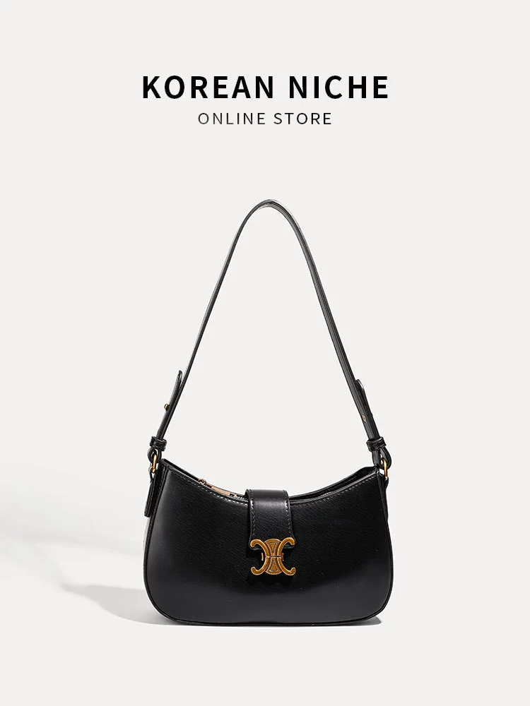Underarm bag, capacious one-shoulder bag, shoulder bag, high-end