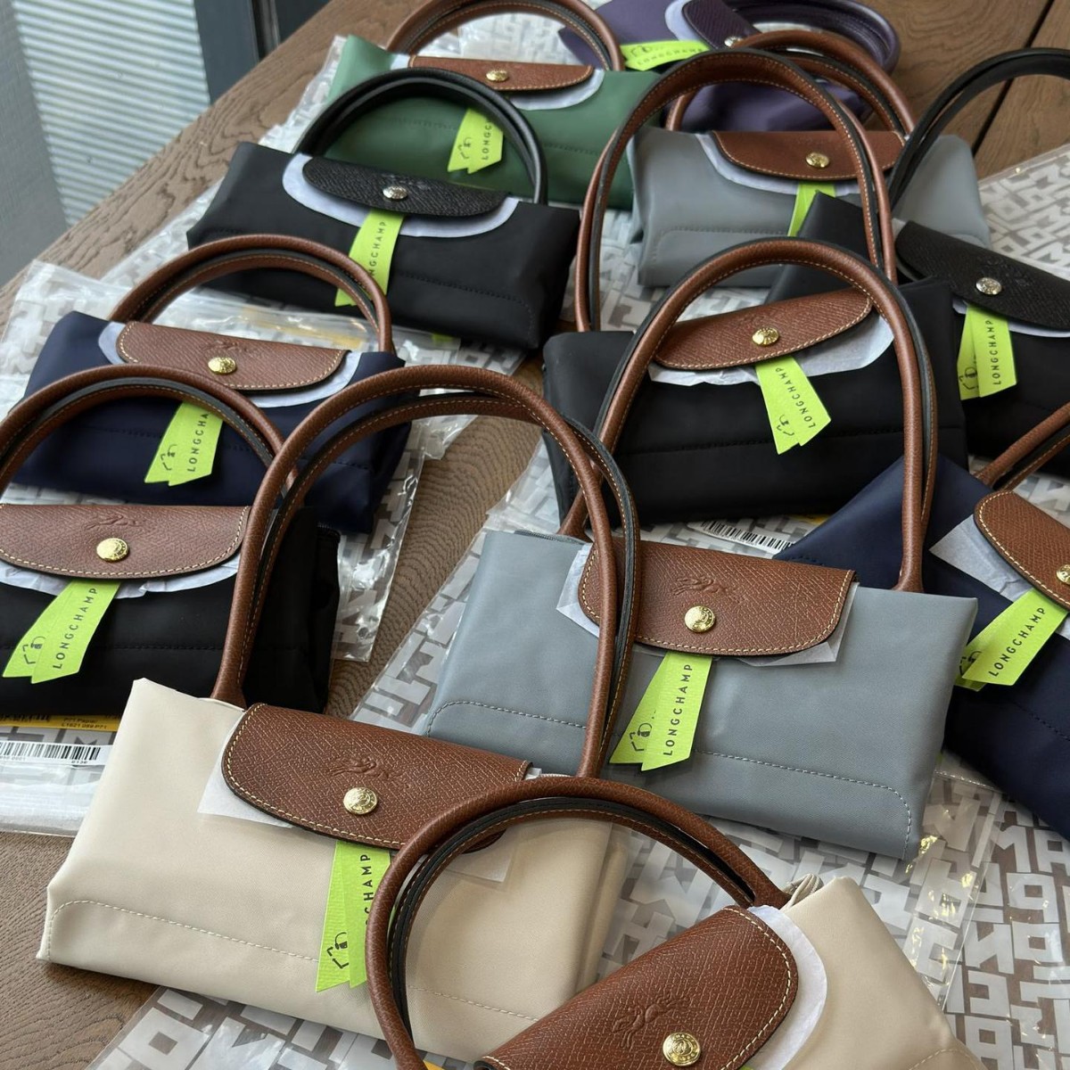 高品质法国龙骧包70周年款大容量女托特包单肩手提通勤便捷包尼龙