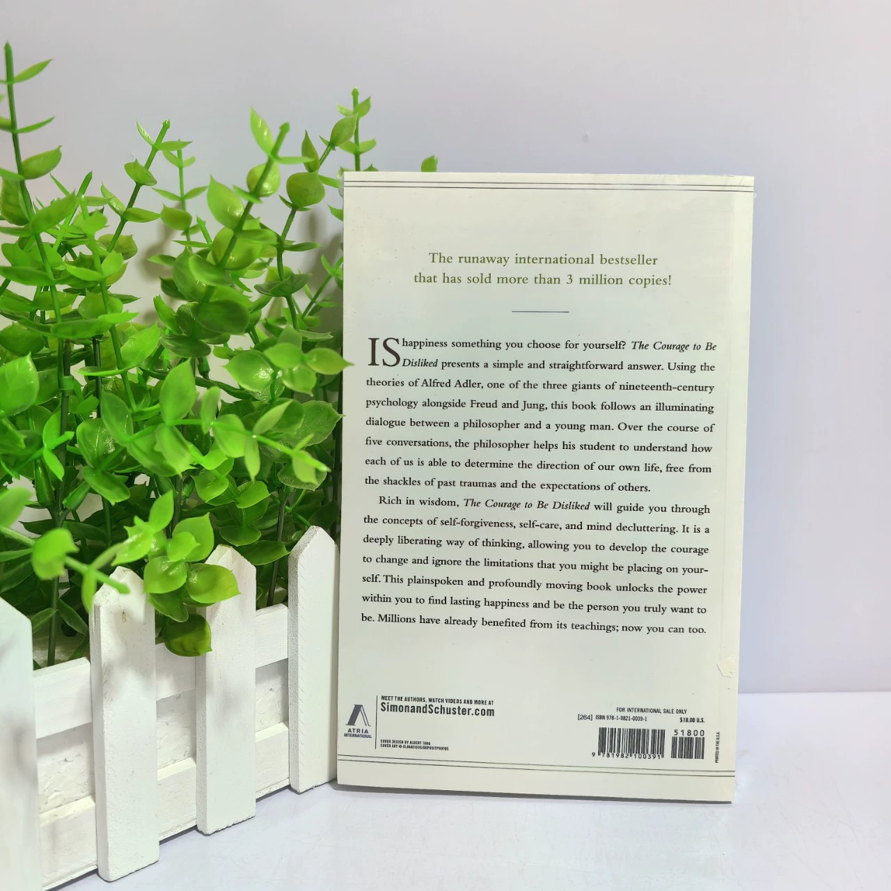 Смелость к подсчёту быть нелюбимым Англ версия бумажной книги